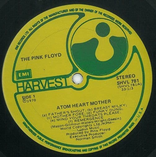 pink floyd atom heart mother flat earth